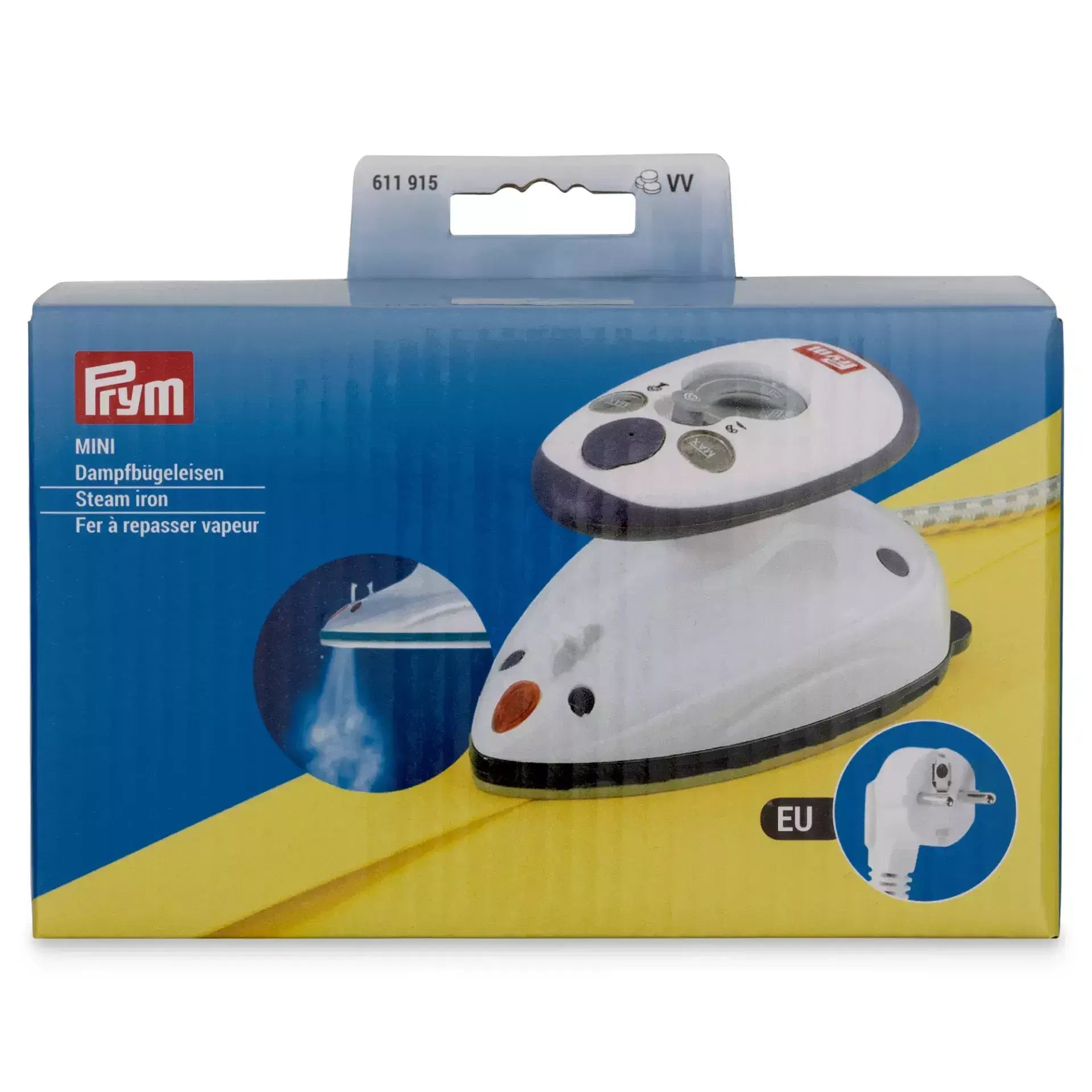 Plancha de Vapor Mini Prym – Compacta de Viaje con Voltaje Dual - Ribes y Casals