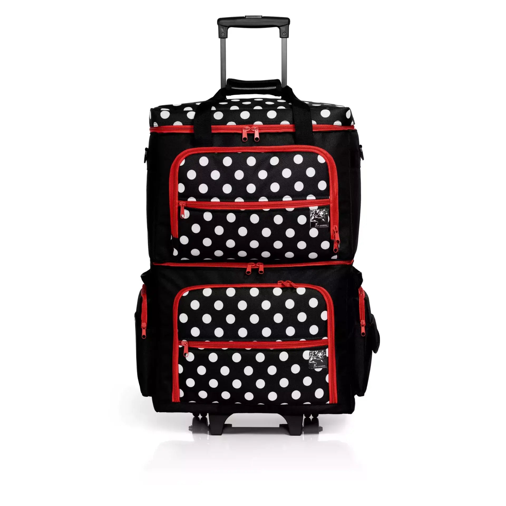 Trolley para Máquina de Coser Polka Dots Negro - Ribes y Casals