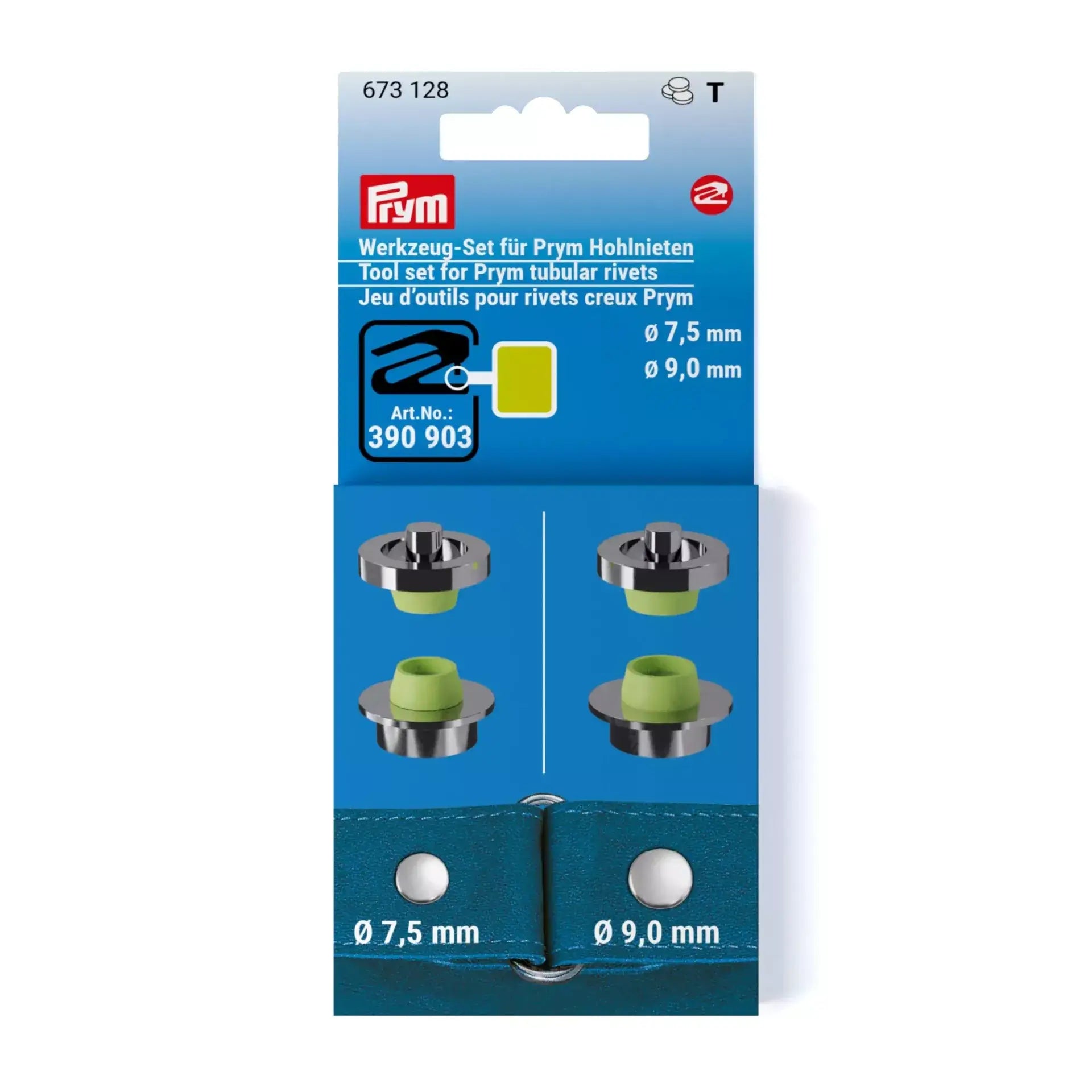 Juego de Herramientas para Remaches Huecos Prym 673128 - Ribes y Casals