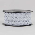 Puntilla Algodón Celeste de 10mm - Ribes y Casals