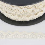 Puntilla Algodón Crudo de 10mm - Ribes y Casals