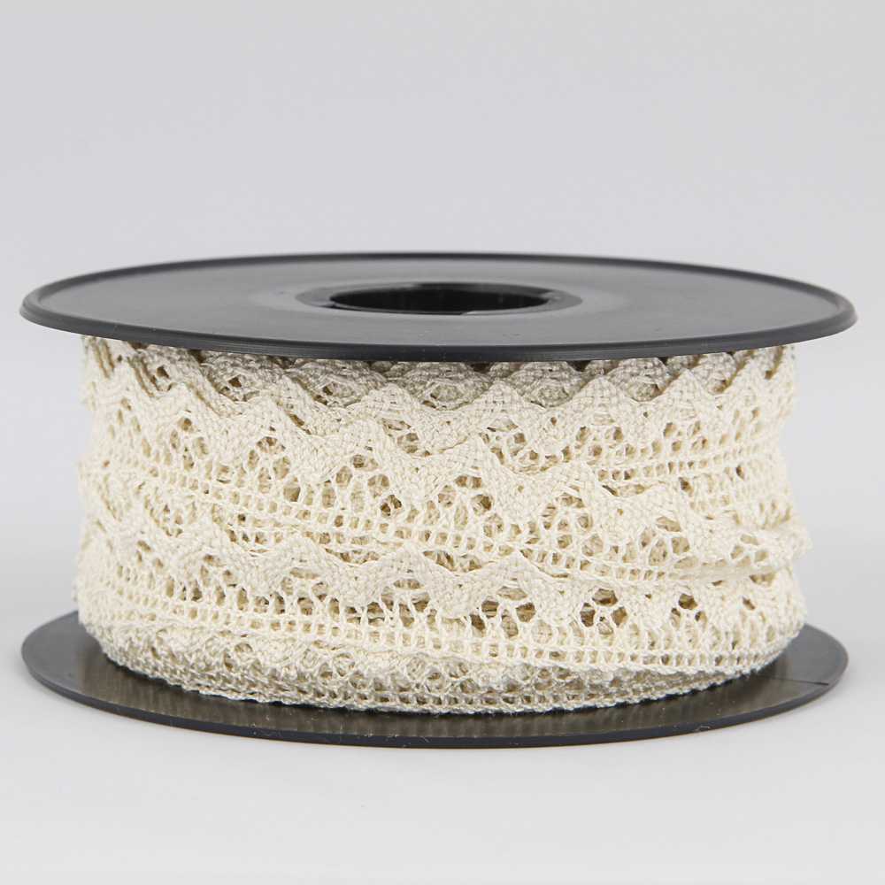 Puntilla Algodón Crudo de 10mm - Ribes y Casals