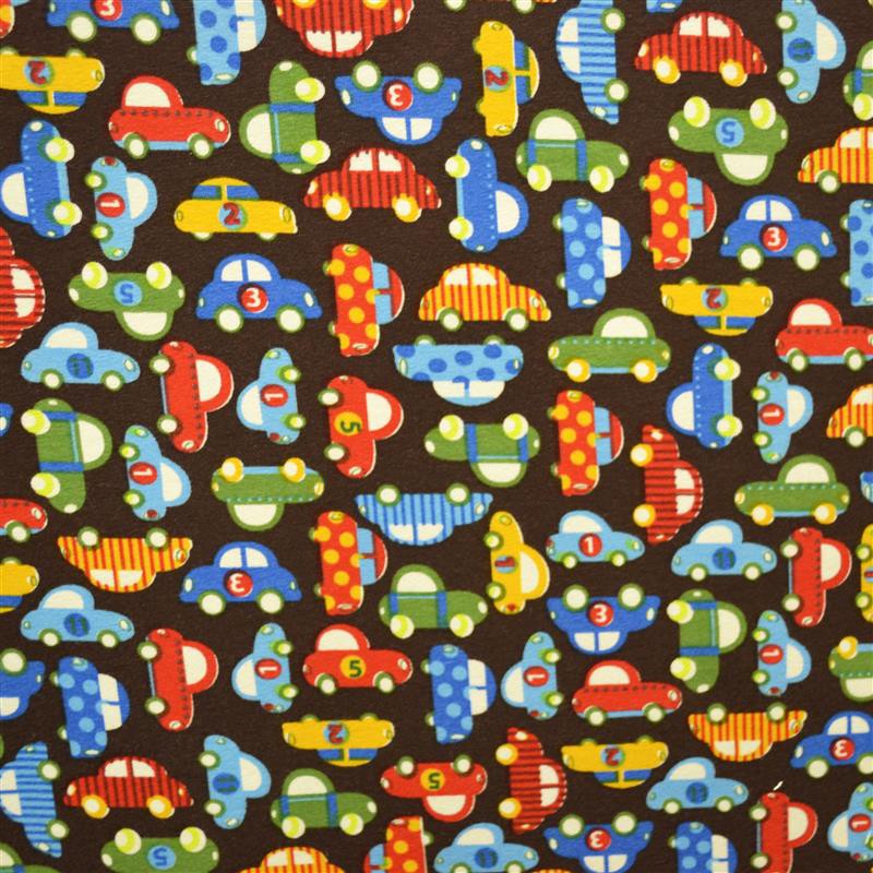 Punto Algodón Autos Colores - Ribes y Casals