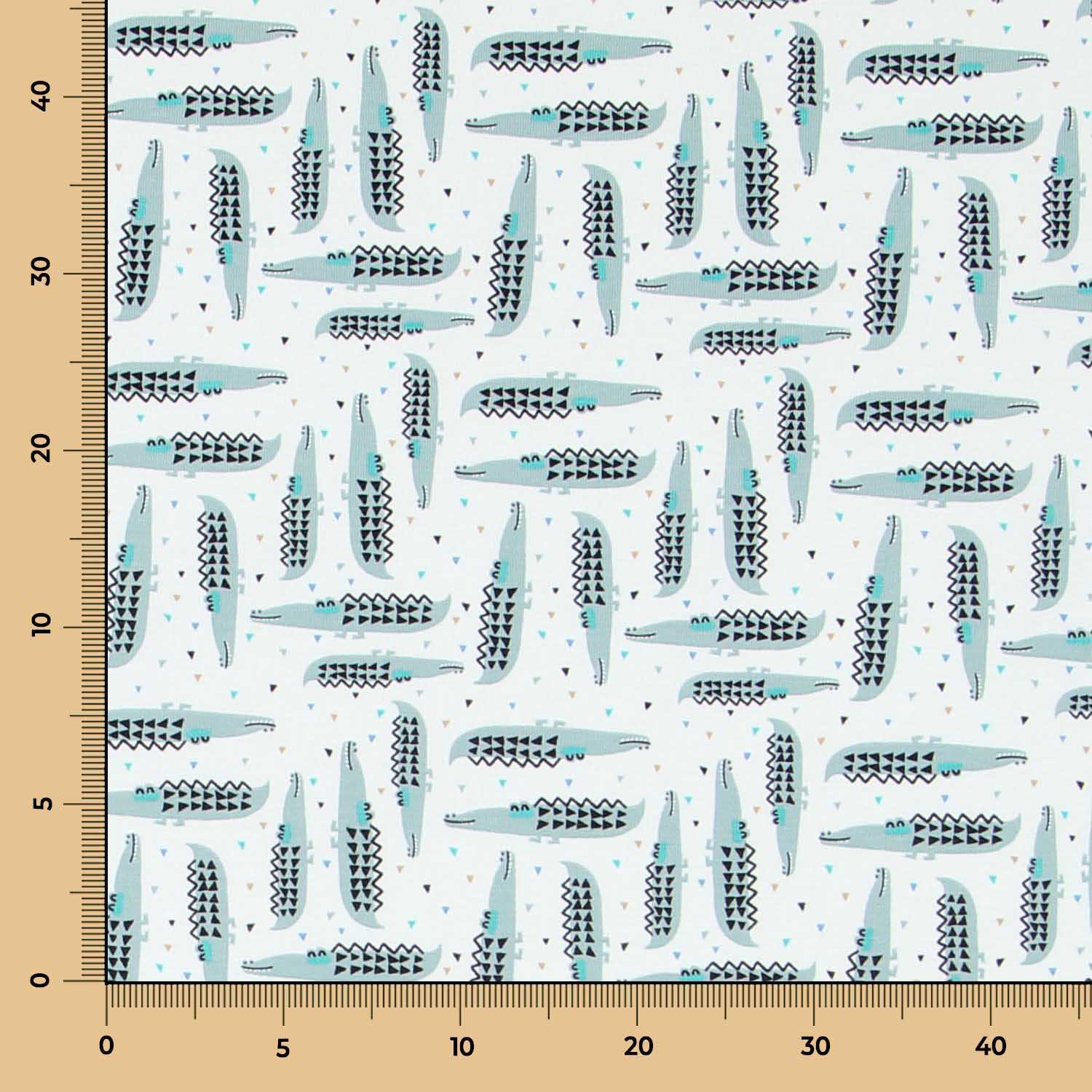 Punto Algodón Cocodrilos - Ribes y Casals