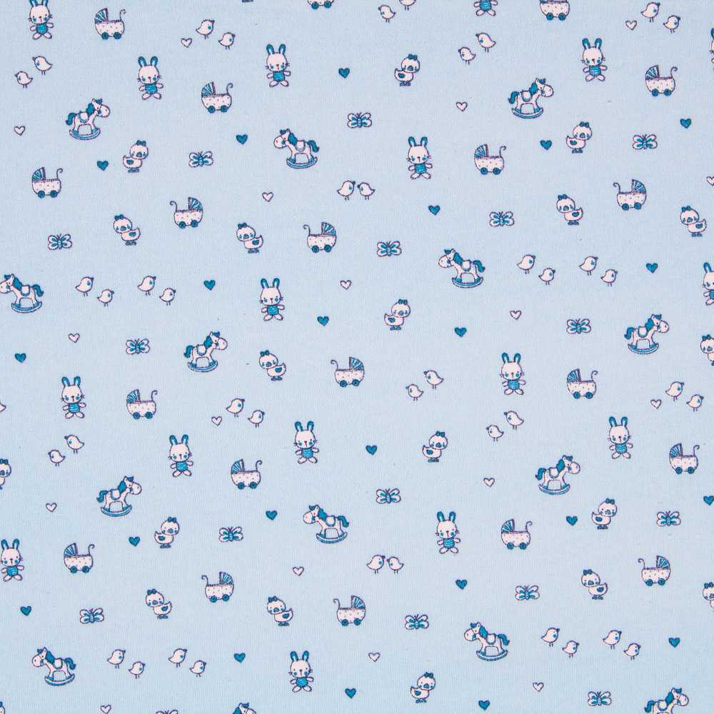 Punto Algodón Farm Azul - Ribes y Casals