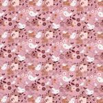 Punto Algodón Palomas Rosa - Ribes y Casals