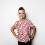 Punto Algodón Palomas Rosa - Ribes y Casals