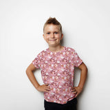 Punto Algodón Palomas Rosa - Ribes y Casals