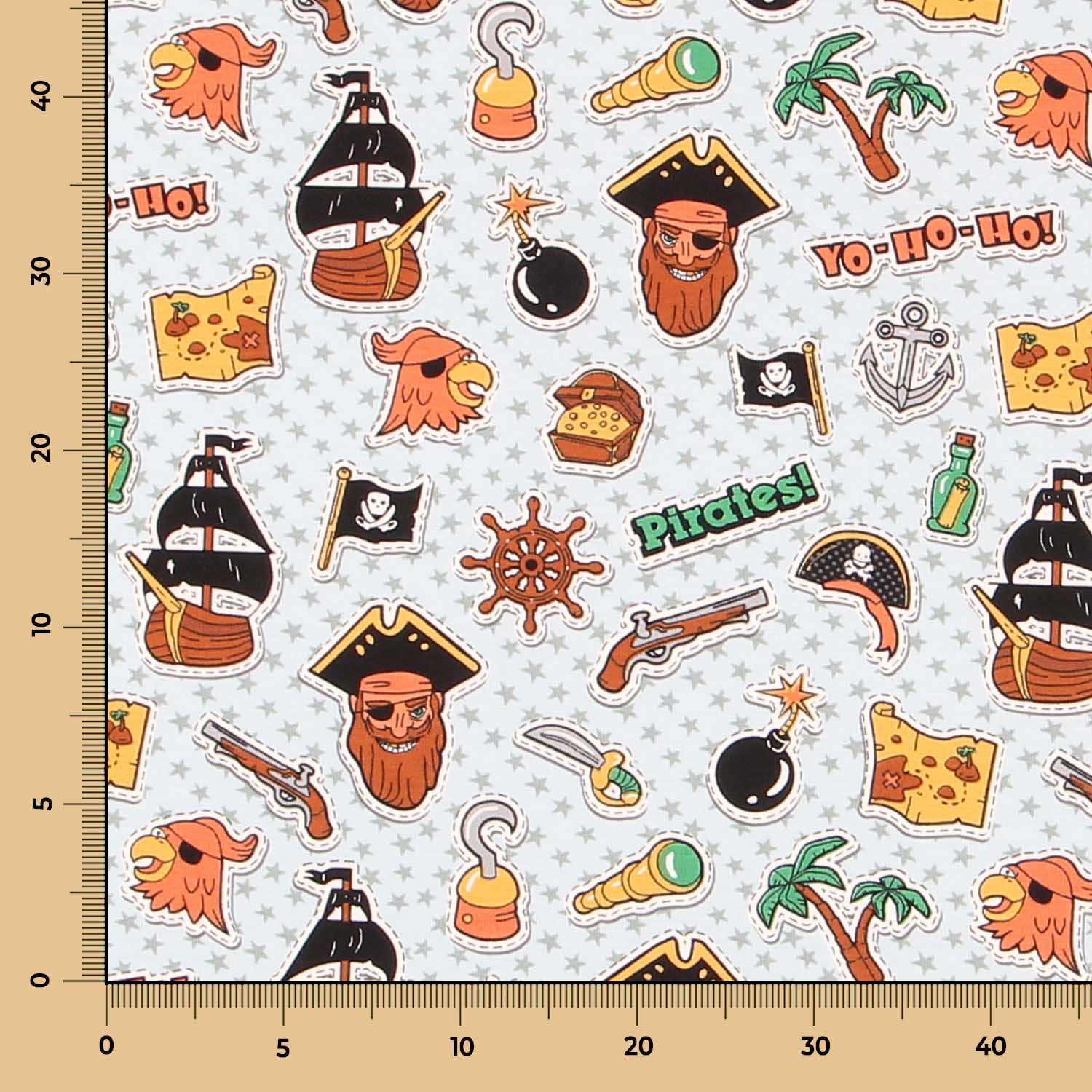 Punto Algodón Pirates - Ribes y Casals