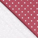 Punto Algodón Topitos Marsala - Ribes y Casals