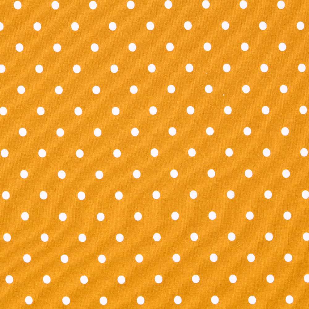 Punto Algodón Topitos Ocre - Ribes y Casals