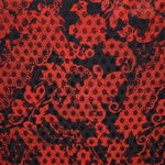 Punto Calado Dibujo Rojo - Ribes y Casals