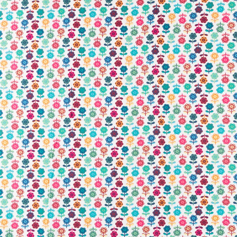 Punto Camiseta Flores Multicolor - Ribes y Casals