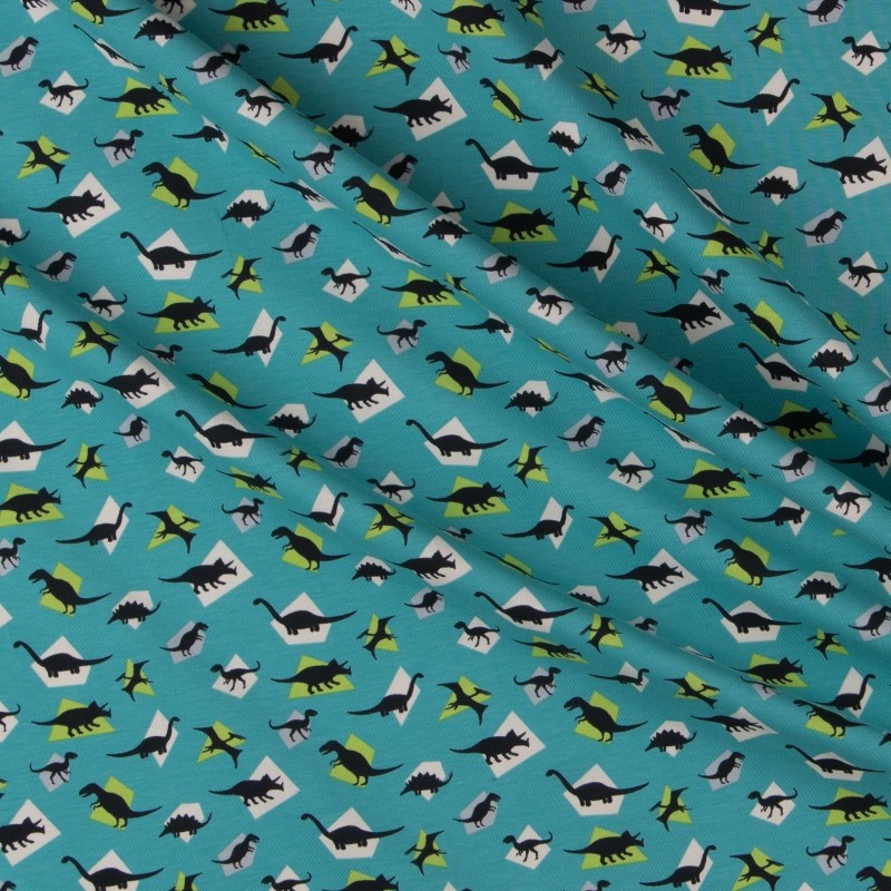 Punto Camiseta Jurassic Aguamarina - Ribes y Casals