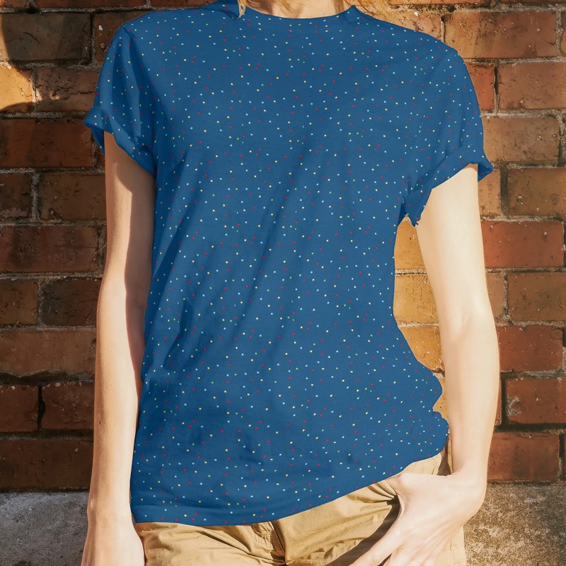 Punto Camiseta Lunares Canard - Ribes y Casals