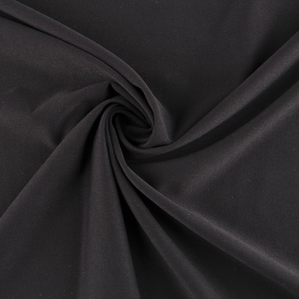 Tela Punto Camiseta Negro - Ribes y Casals