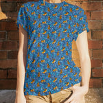 Punto Camiseta Tiger Azul - Ribes y Casals