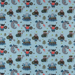 Punto Camiseta Vikingos Azul - Ribes y Casals