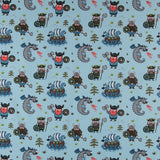 Punto Camiseta Vikingos Azul - Ribes y Casals