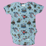 Punto Camiseta Vikingos Azul - Ribes y Casals