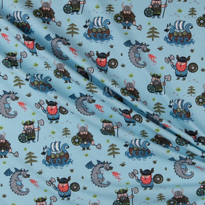 Punto Camiseta Vikingos Azul - Ribes y Casals