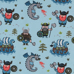 Punto Camiseta Vikingos Azul - Ribes y Casals