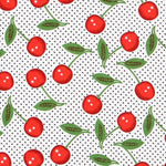 Punto Cherry Lunar Blanco - Ribes y Casals