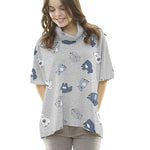 Punto Coralina Bears Gris - Ribes y Casals