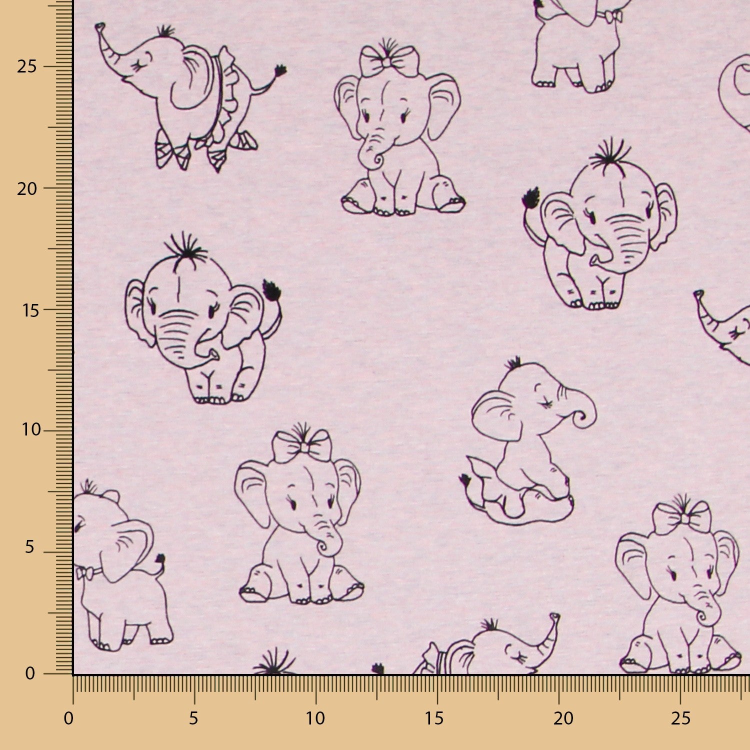 Punto Coralina Elephant Rosa - Ribes y Casals