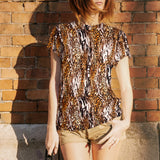 Punto de Viscosa Leopardo - Ribes y Casals