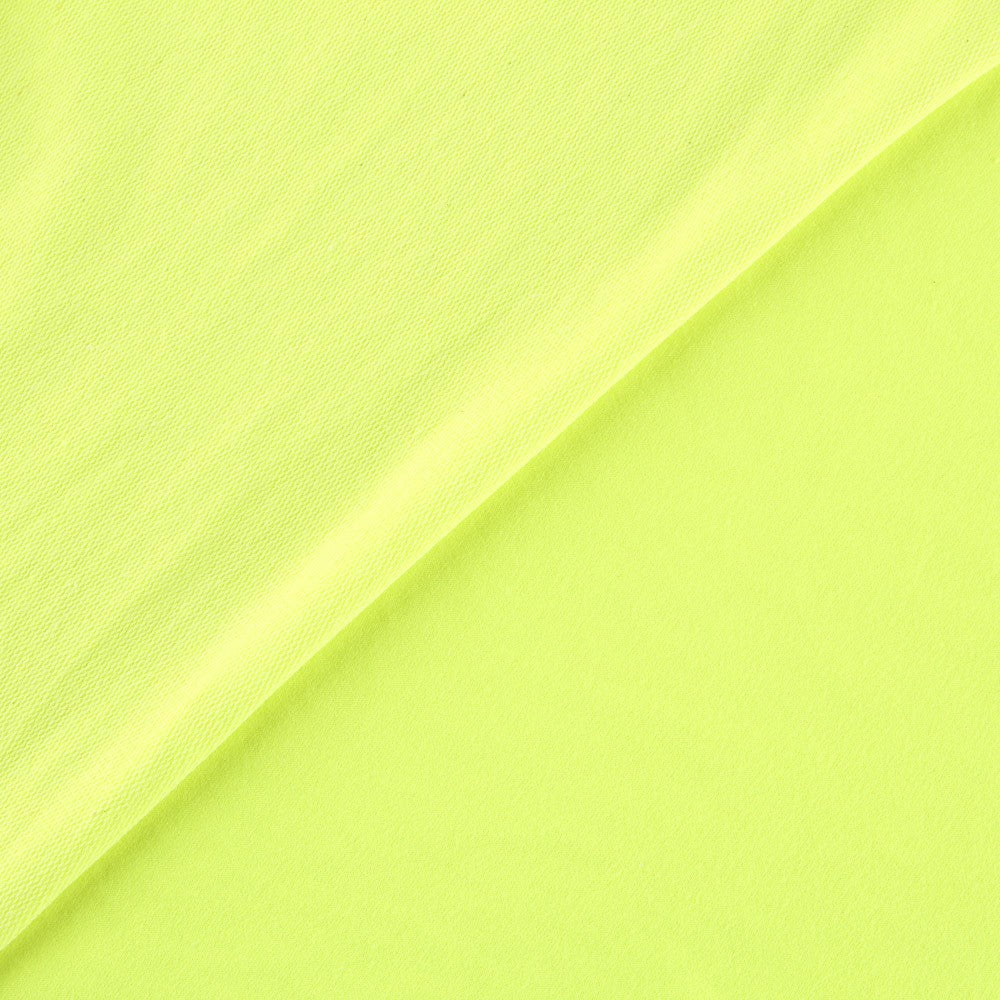 Punto Felpa Algodón Amarillo Neón - Ribes y Casals