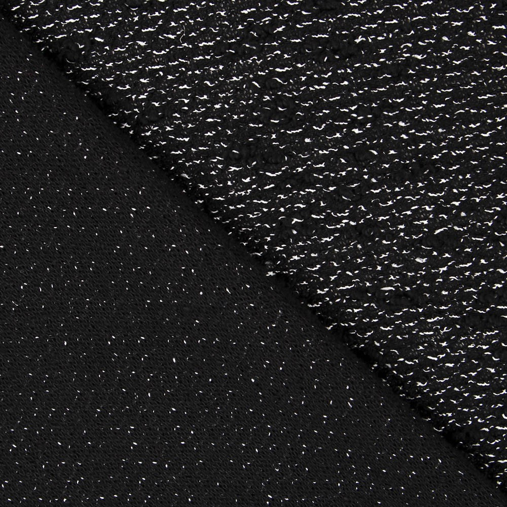 Punto Felpa Rústico Negro - Ribes y Casals