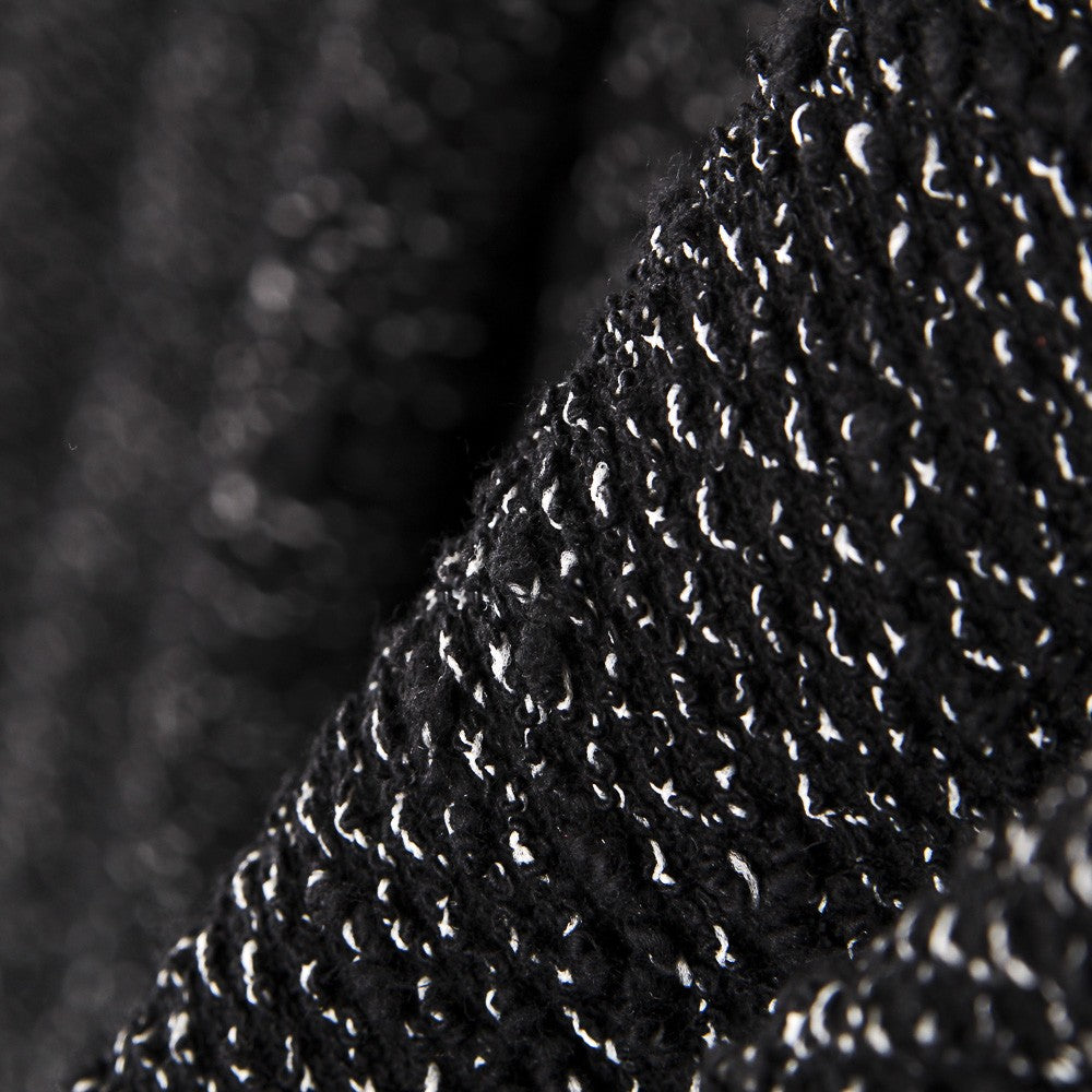 Punto Felpa Rústico Negro - Ribes y Casals