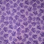 Punto Fino Lycra Flor Lila - Ribes y Casals