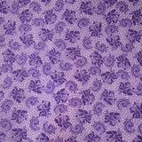 Punto Fino Lycra Flor Lila - Ribes y Casals