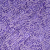 Punto Fino Lycra Flor y Rombo Lila - Ribes y Casals