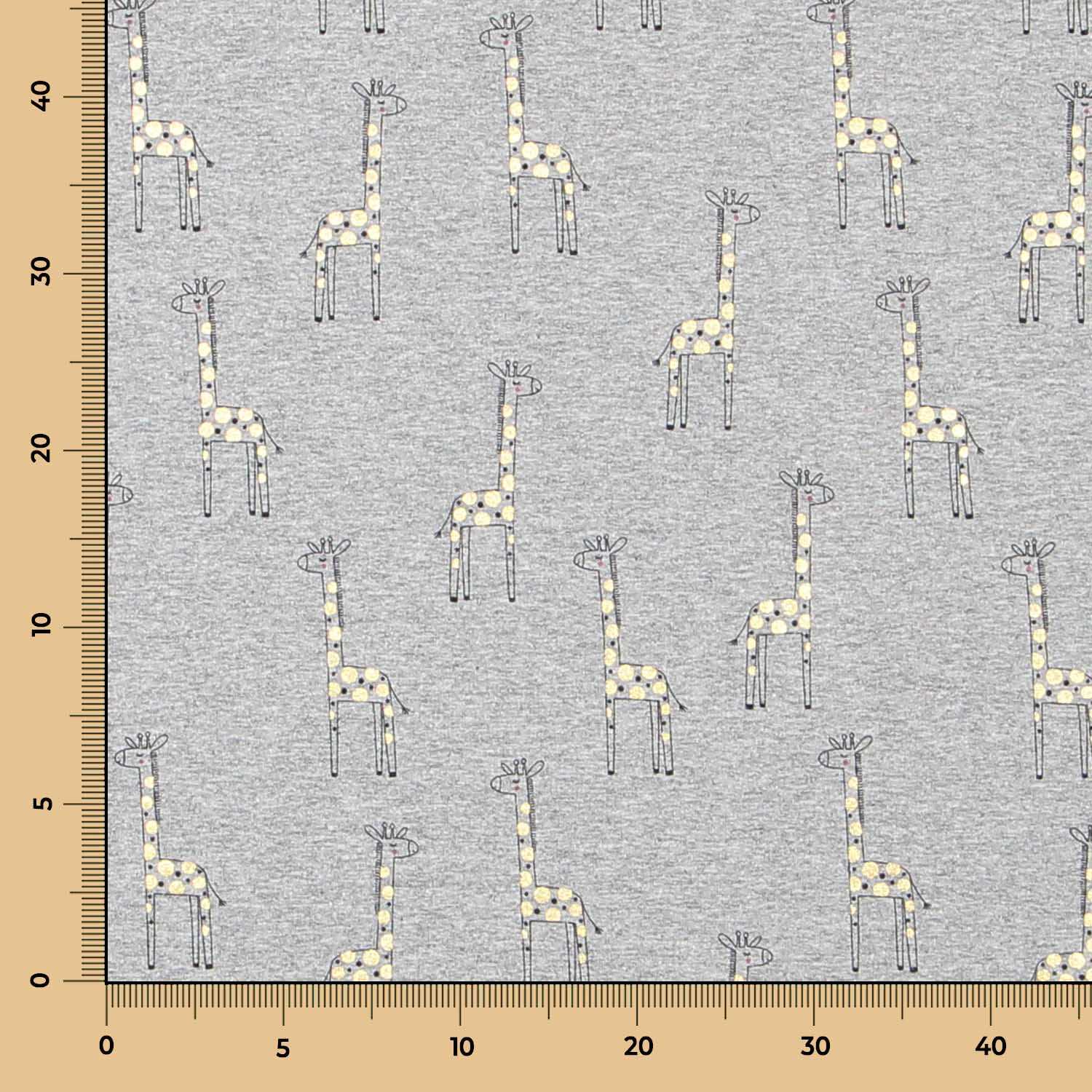 Punto Glitter Jirafa Oro - Ribes y Casals