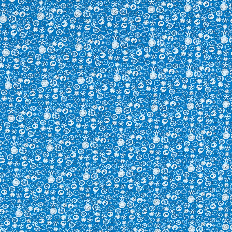 Punto Infantil Botones Azul - Ribes y Casals