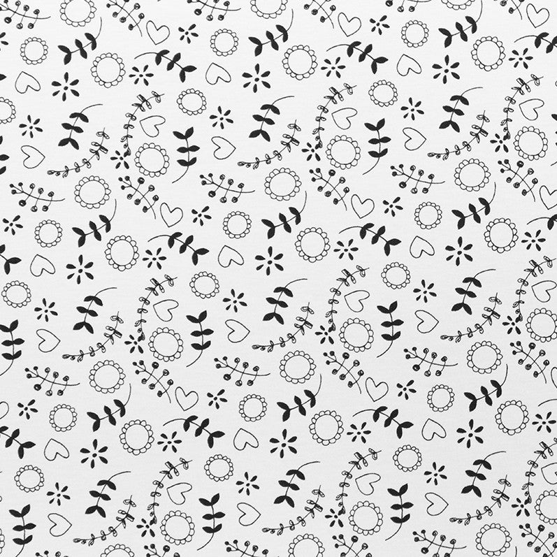 Punto Infantil Florecitas Blanca - Ribes y Casals