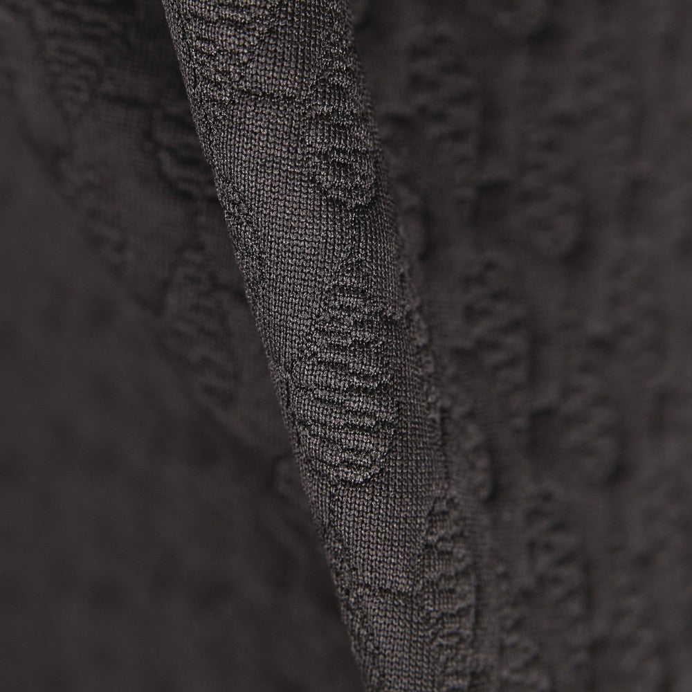 Punto Jacquard Cadena Negro - Ribes y Casals