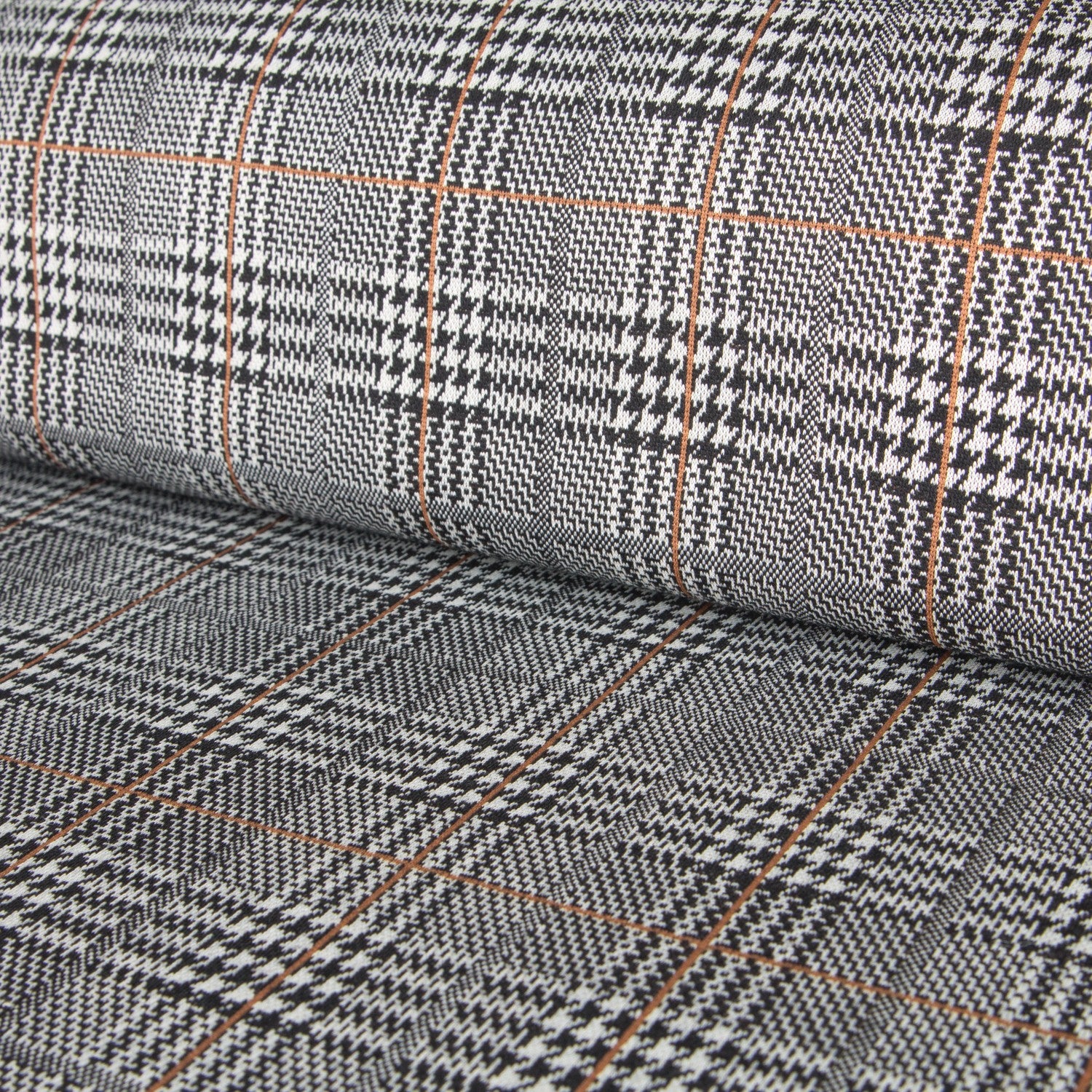 Punto Jacquard Harvard Negro - Ribes y Casals