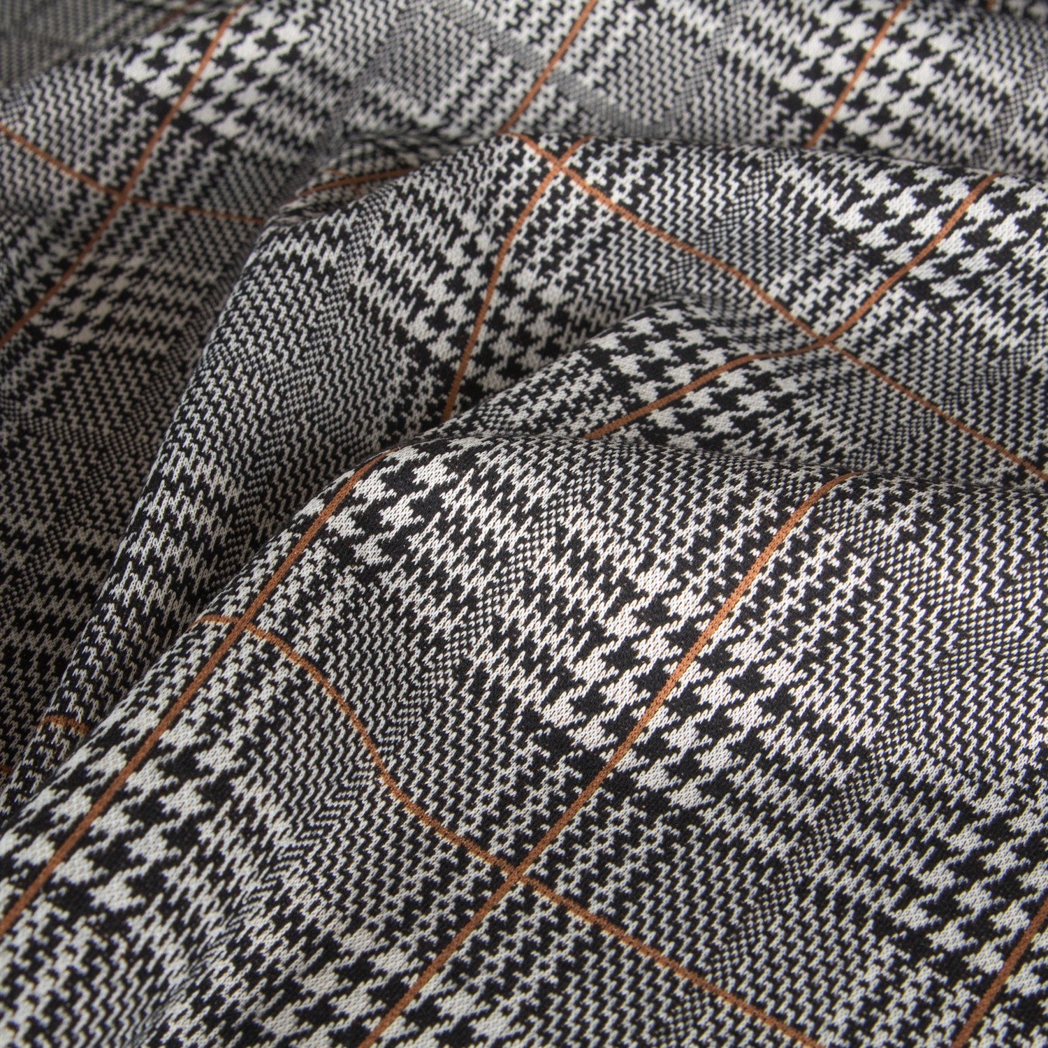 Punto Jacquard Harvard Negro - Ribes y Casals