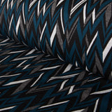 Punto Jacquard Indiana Petróleo - Ribes y Casals