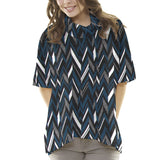 Punto Jacquard Indiana Petróleo - Ribes y Casals