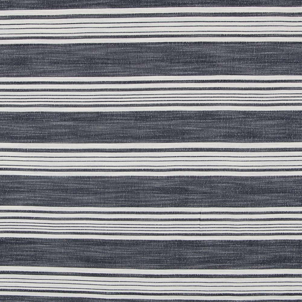 Punto Jacquard Listado Azul Denim - Ribes y Casals