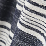 Punto Jacquard Listado Azul Denim - Ribes y Casals