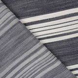 Punto Jacquard Listado Azul Denim - Ribes y Casals