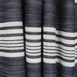 Punto Jacquard Listado Azul Denim - Ribes y Casals