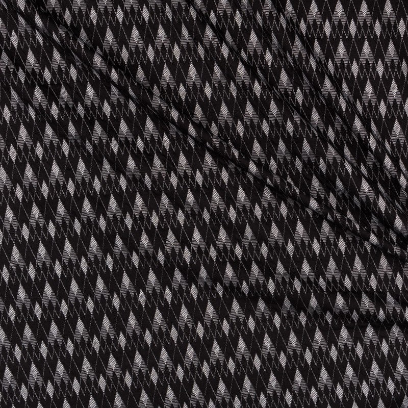 Punto Jacquard Rombos Negra - Ribes y Casals