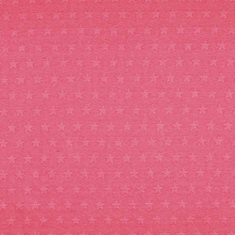 Punto Jacquard Stars Fucsia - Ribes y Casals